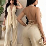 Conjunto de top y pantalón