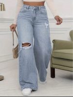 Jeans bota ancha