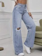 Jeans bota ancha - Imagen 4