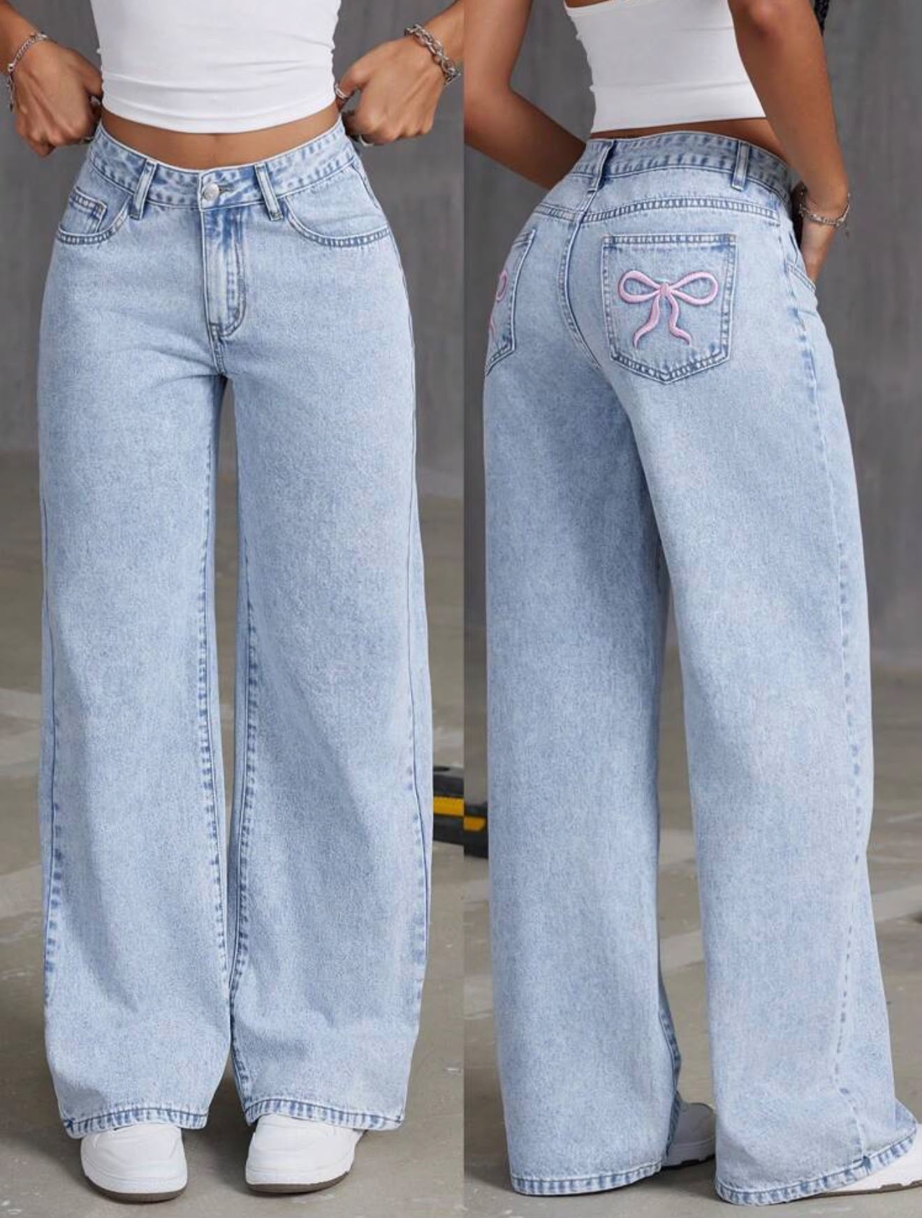 WhatsApp Image 2026-09-23 at 14.51.49 (2) Jeans de pierna ancha - Imagen 1